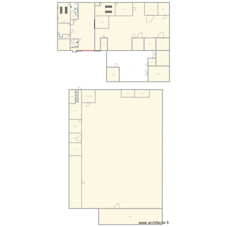 MIBEM TOGO ETAGE. Plan de 0 pièce et 0 m2