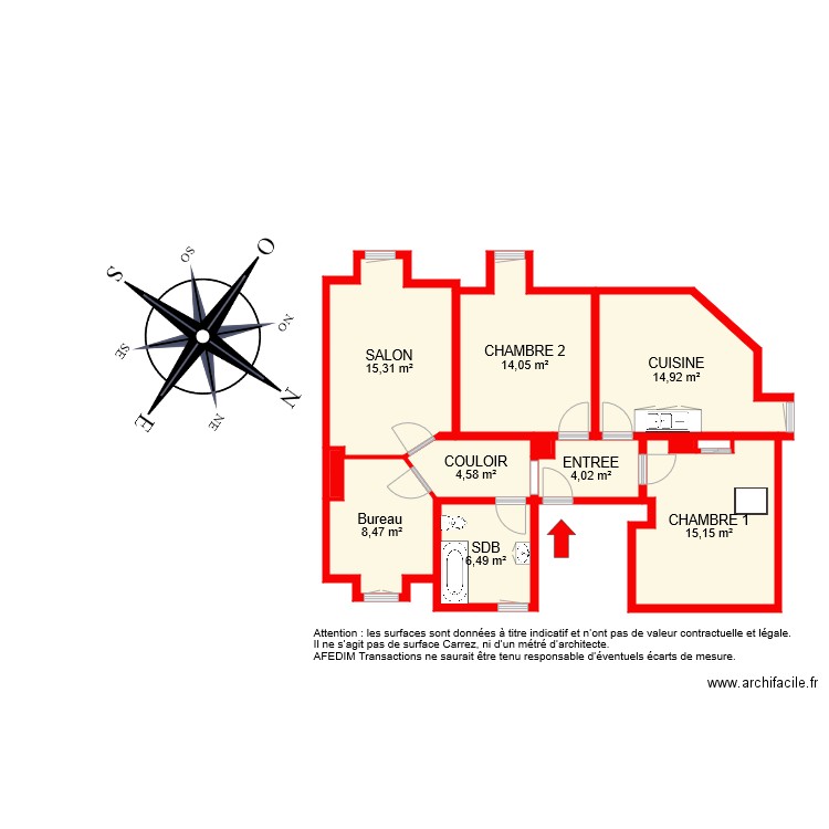 BI 6490 . Plan de 0 pièce et 0 m2