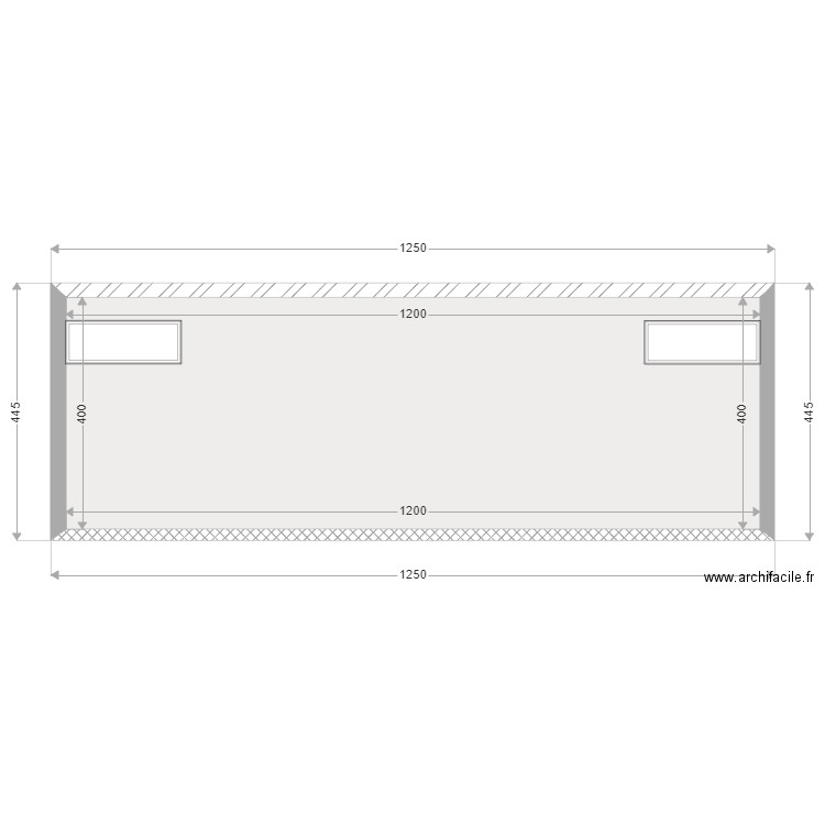 Depot Coupe B. Plan de 0 pièce et 0 m2