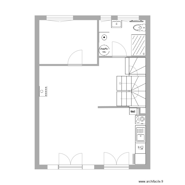 projet etage1 vide. Plan de 0 pièce et 0 m2