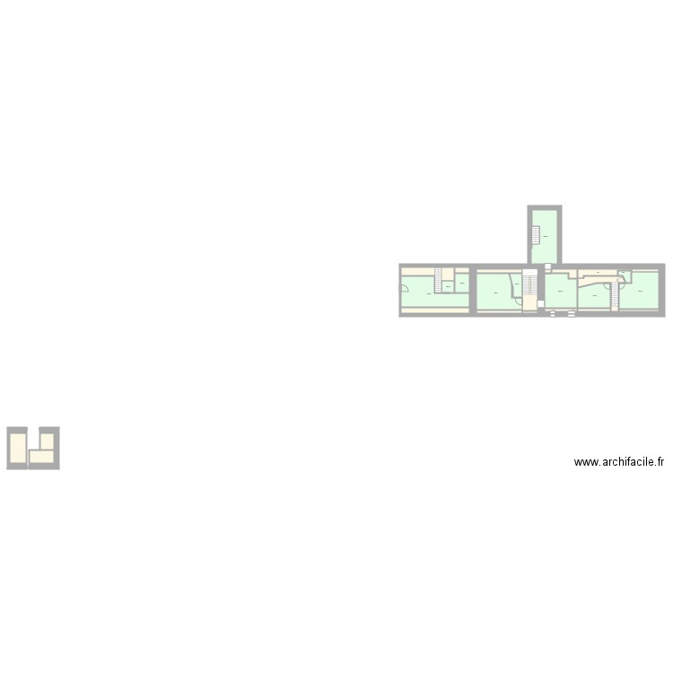 maison E. Plan de 0 pièce et 0 m2