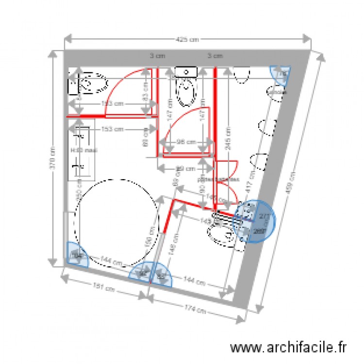 foyer rural projet 2. Plan de 0 pièce et 0 m2