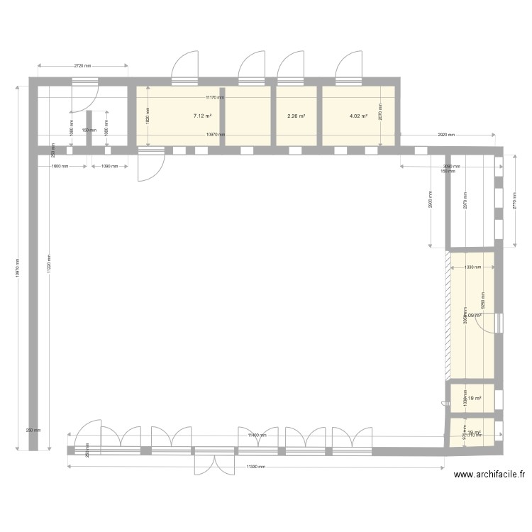 grande salle bruyere. Plan de 0 pièce et 0 m2