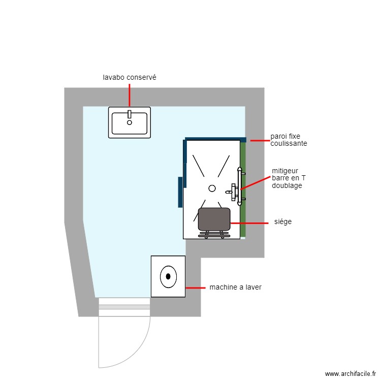 clairicia. Plan de 0 pièce et 0 m2