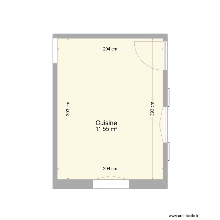 Cuisine. Plan de 0 pièce et 0 m2