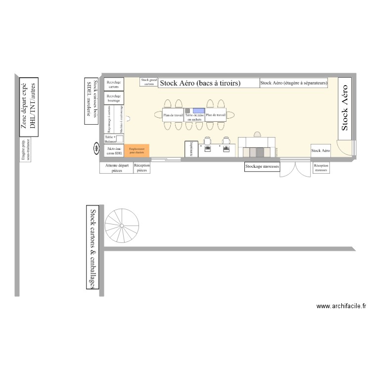 Expé v1. Plan de 0 pièce et 0 m2