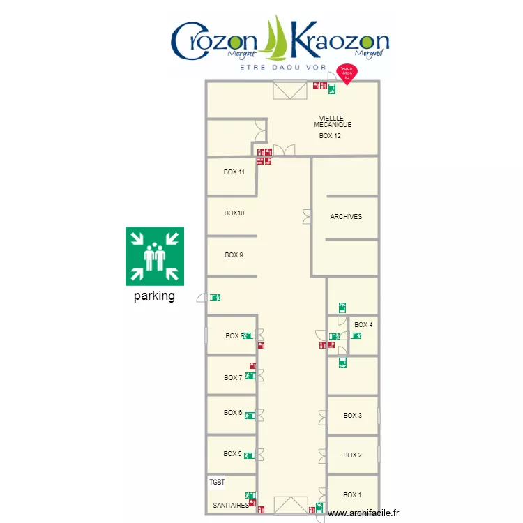 grandil 2. Plan de 