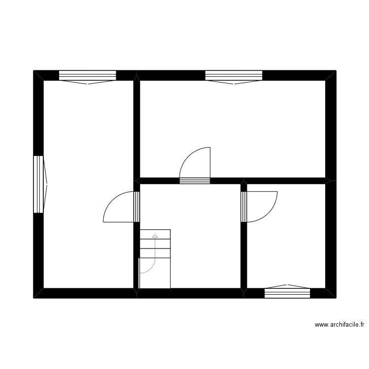 BRUN. Plan de 12 pièces et 116 m2