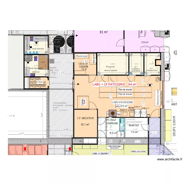 Seltz pâtisserie V3. Plan de Seltz pâtisserie V3. Plan de