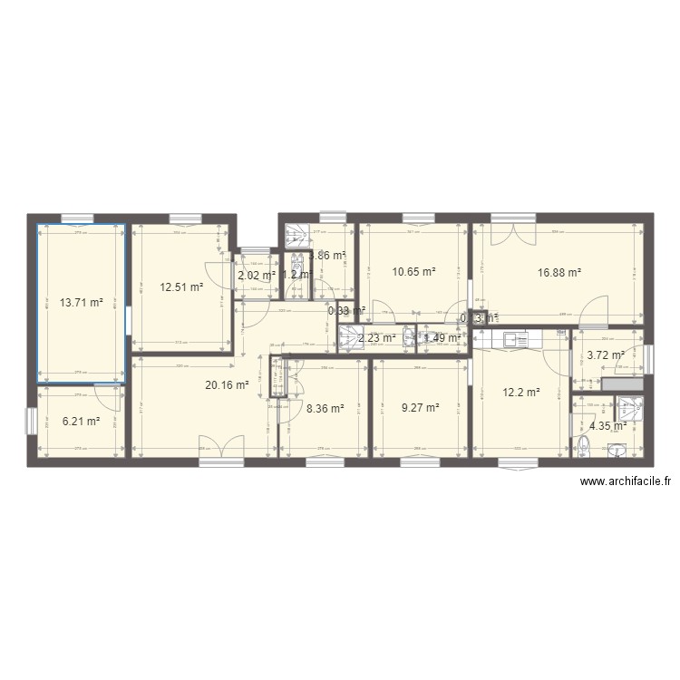 Beaumont 1. Plan de 0 pièce et 0 m2