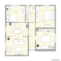 F3 r&eacute;nov&eacute; 85 av d Alsace