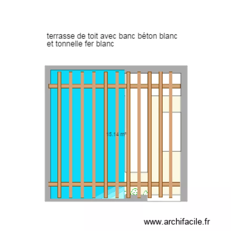 CENTROOLHAOmiradouropiscine. Plan de 