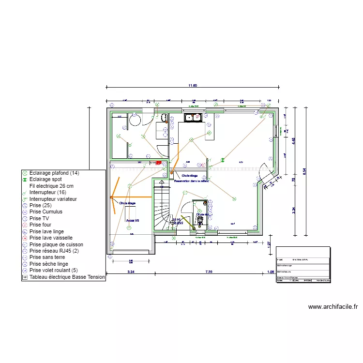 DUVAL RDC. Plan de 