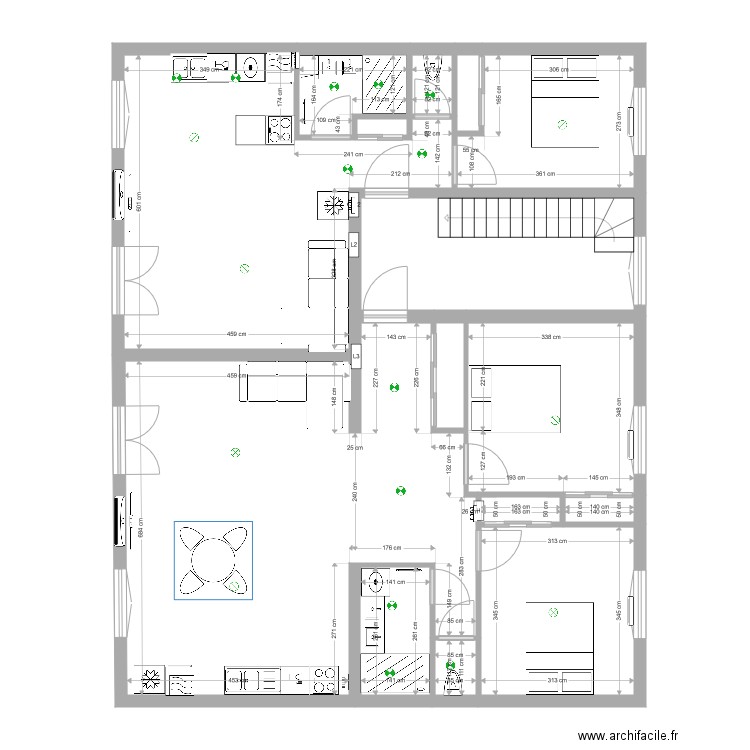 corcieux 1er Etage NOUVEAU 90. Plan de 0 pièce et 0 m2