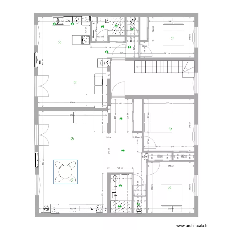 corcieux 1er Etage NOUVEAU 90. Plan de 