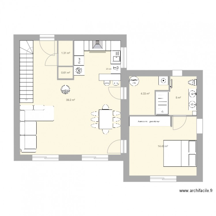 20171108 ARIOU vierge. Plan de 0 pièce et 0 m2