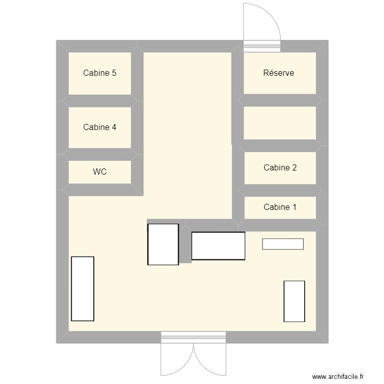 plan institut . Plan de 0 pièce et 0 m2