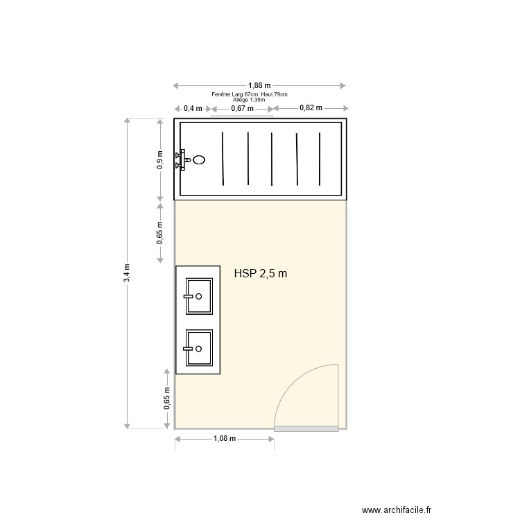 LEBLAY Futur. Plan de 0 pièce et 0 m2