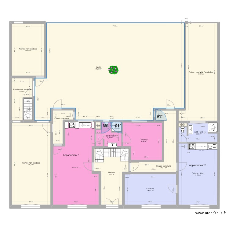 Angleterre 50 rez 15 07 23. Plan de 17 pièces et 322 m2