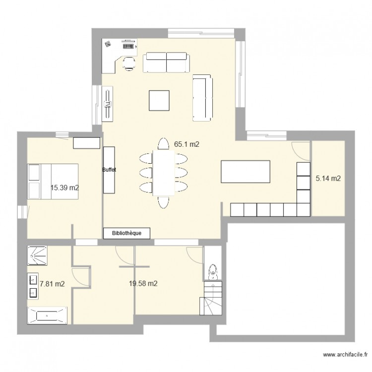 plan maisonneuve. Plan de 0 pièce et 0 m2