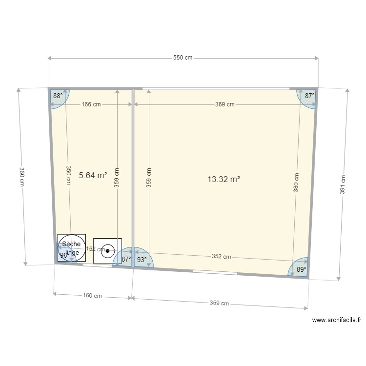 Garage Falck. Plan de 0 pièce et 0 m2