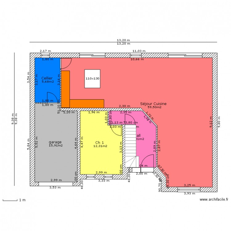 LOUCHET THEROUANNE Rdc. Plan de 0 pièce et 0 m2