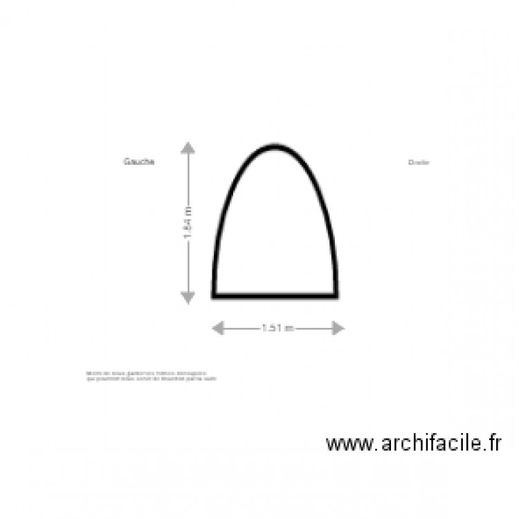 Table. Plan de 0 pièce et 0 m2