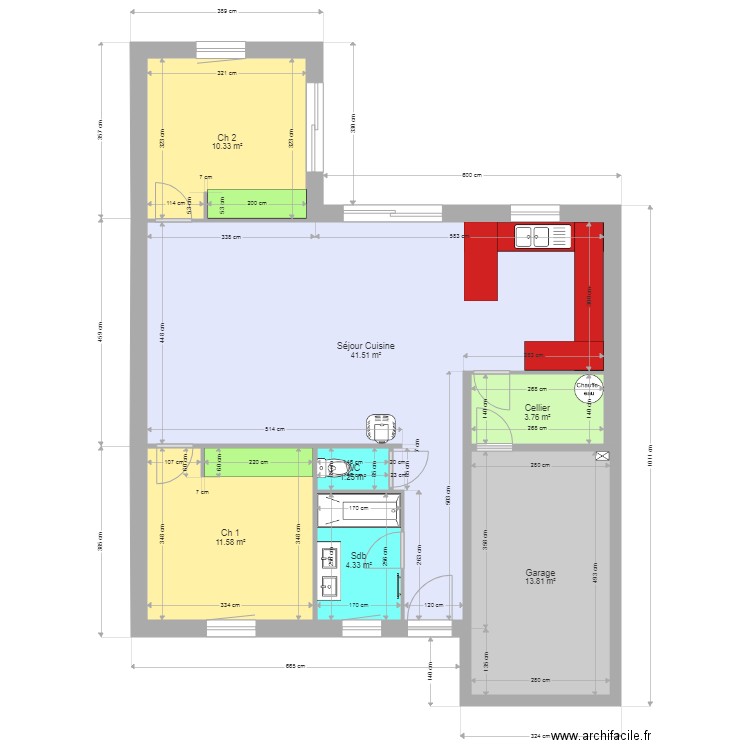 LECOMTE. Plan de 0 pièce et 0 m2