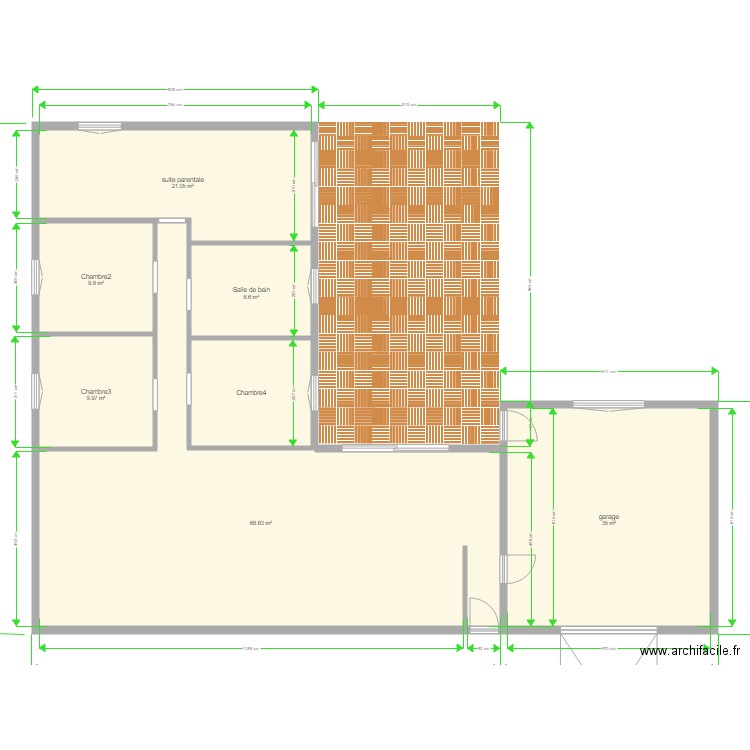 plan maison saint martin 2. Plan de 0 pièce et 0 m2