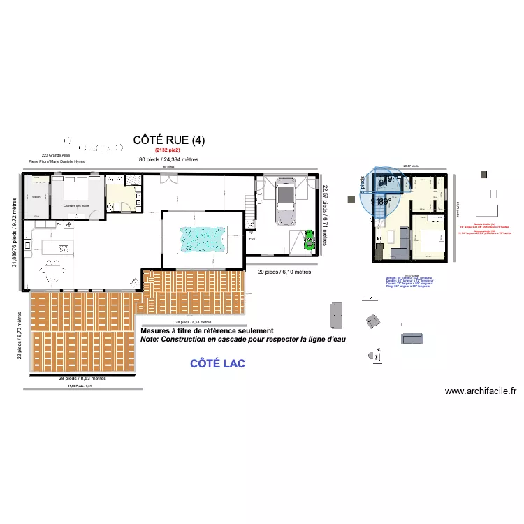 Chalet premier plancher + plein garage_option4. Plan de 