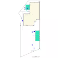 PLAN DE MASSE SUR PARCELLE