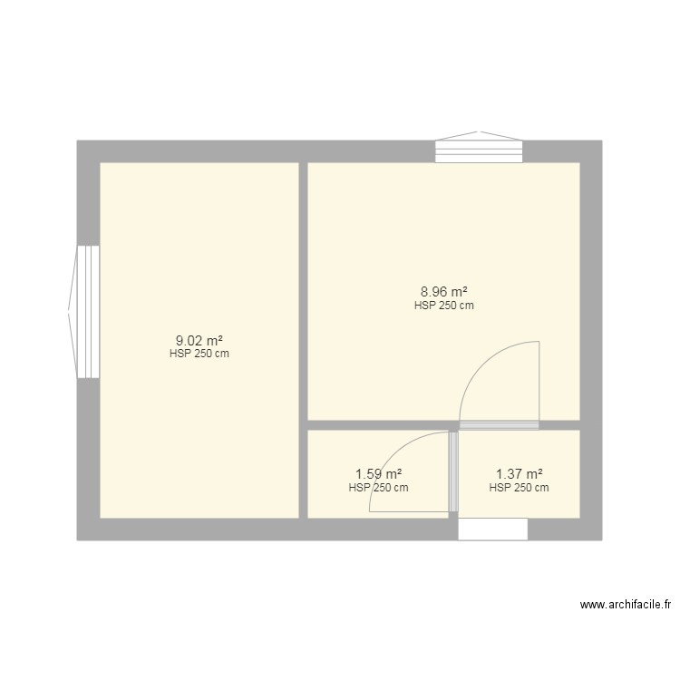 Chambre maison mamema plan 2. Plan de 0 pièce et 0 m2