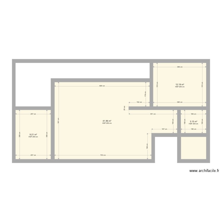 GIRARDOT. Plan de 0 pièce et 0 m2