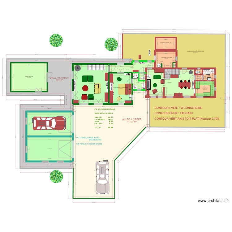 PLAN DU DIMANCHE 4. Plan de 0 pièce et 0 m2