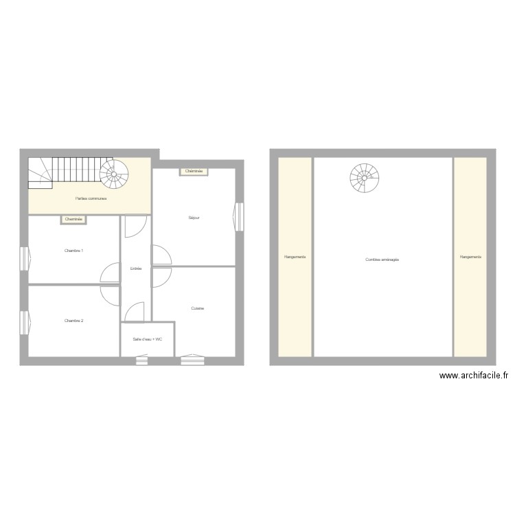 Granella. Plan de 0 pièce et 0 m2