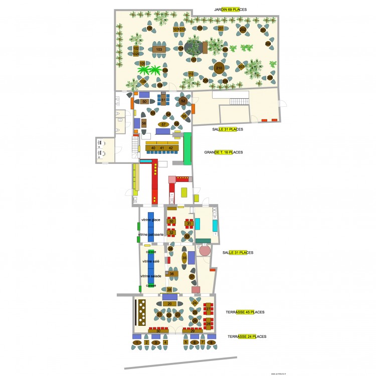 plan final . Plan de 0 pièce et 0 m2