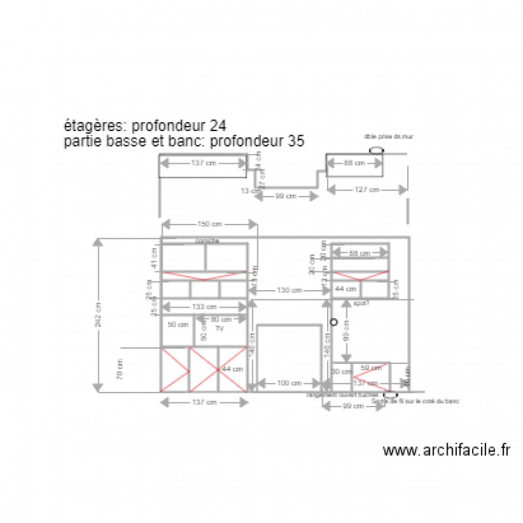 biblio broncard v4. Plan de 0 pièce et 0 m2