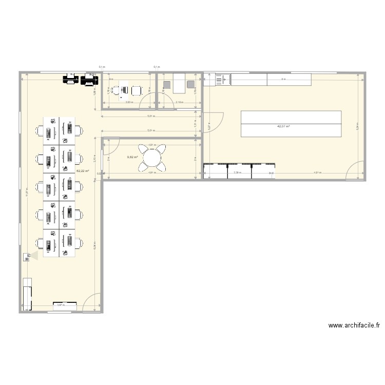 labo projet 2. Plan de 0 pièce et 0 m2