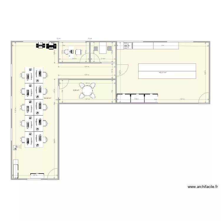 labo projet 2. Plan de 