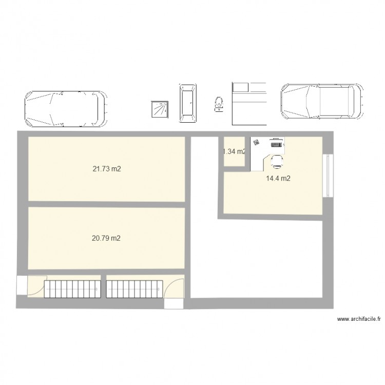 molen rez 2015 2 entrées. Plan de 0 pièce et 0 m2