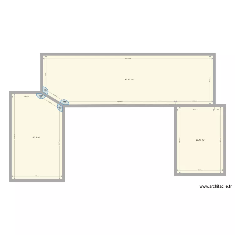 Maison1. Plan de 
