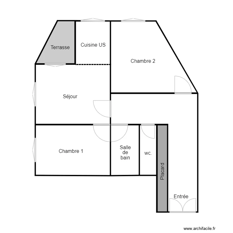 cherfi 1410. Plan de 