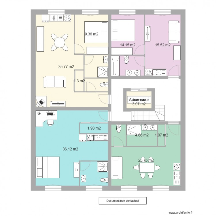 Premier 3678. Plan de 0 pièce et 0 m2