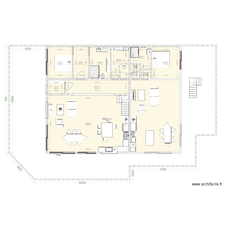 projet 6. Plan de 0 pièce et 0 m2