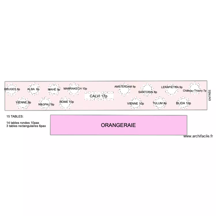 AUDREY ET MEJDI. Plan de 