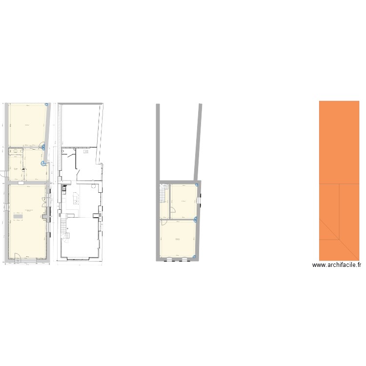 Renardières RDC. Plan de 0 pièce et 0 m2