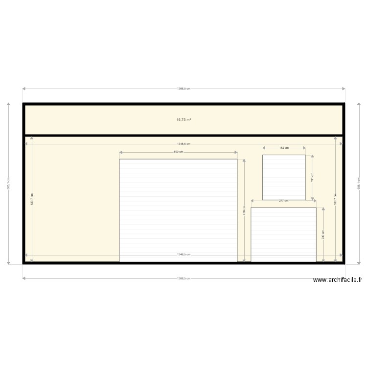 Facade batiment A. Plan de 0 pièce et 0 m2