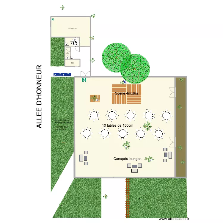 Ikebana Oct 2022. Plan de 