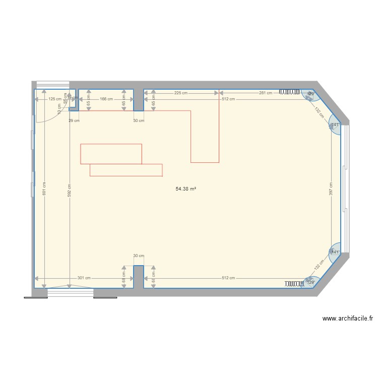 SEJOUR aménagement. Plan de 0 pièce et 0 m2