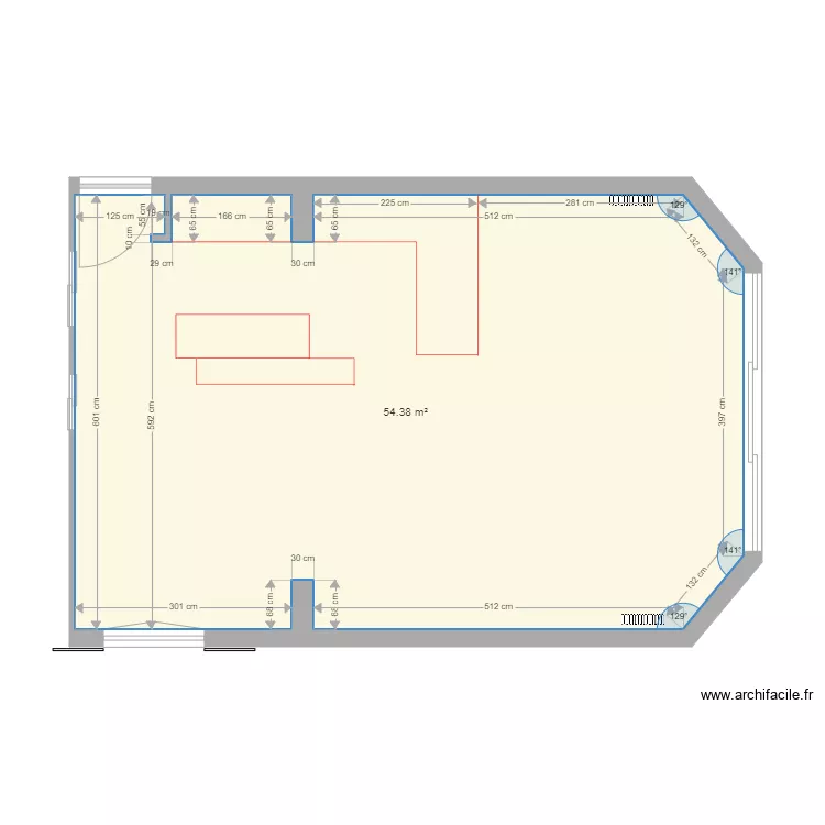 SEJOUR am&eacute;nagement. Plan de 